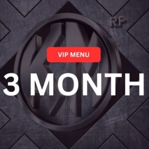 3 MONTH VIP MENU
